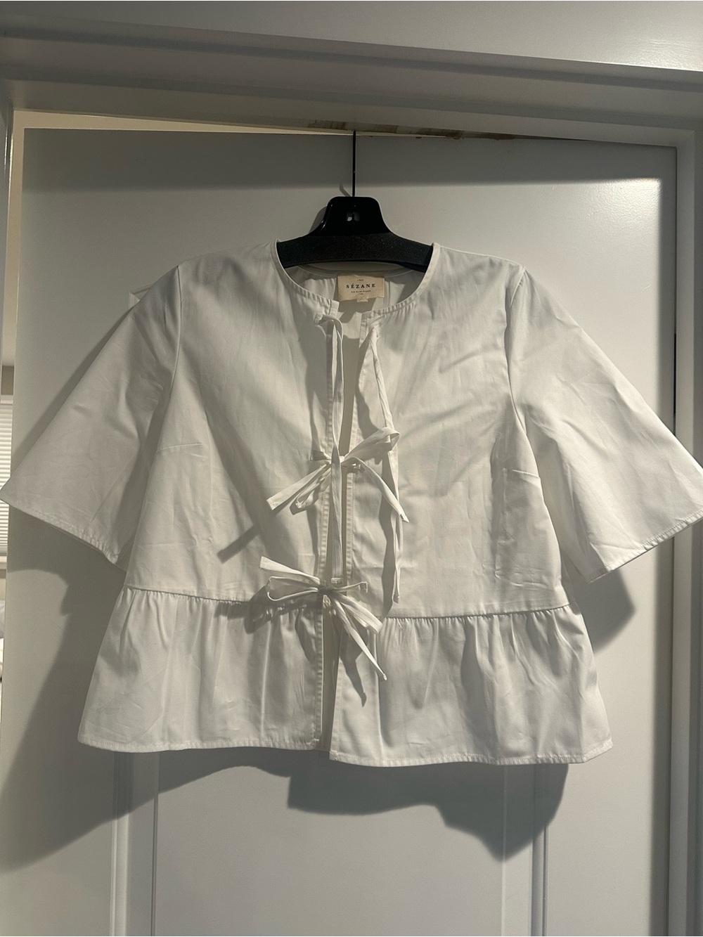NWOT Sezane Ileana Blouse - Picture 7 of 7